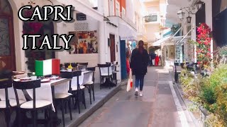 Capri Italy short walking tour video capri walkingtour italy [upl. by Emyaj424]