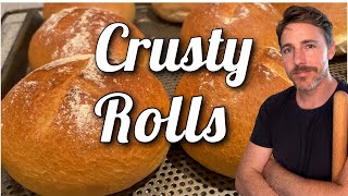 Simple Crusty Rolls [upl. by Ayor]