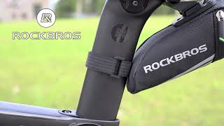 ROCKBROS Bike Mini Tail Bag Cycling 7269934 [upl. by Nehte]