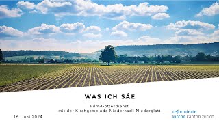 «Was ich säe» – ein Filmgottesdienst aus Niederhasli–Niederglatt [upl. by Anaid]