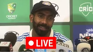 Jasprit Bumrah Press Conference Live [upl. by Sanoj]