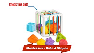 Review  Montessori Cube amp Shaped [upl. by Leong]