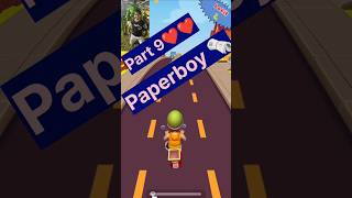 Paperboy Gameboy 🗞️🚴 9  Paper paperboy gaming shortsfeed [upl. by Nan643]