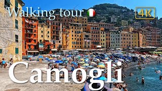 Camogli Liguria  Italy【Walking Tour】History in Subtitles  4K [upl. by Gant]