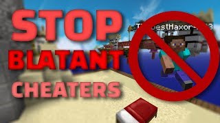 How Mojang could stop blatant cheaters [upl. by Engleman708]