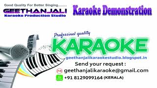 OORELLAM UNNAI KANDU KARAOKE NANBENDA TAMIL KARAOKE GEETHANJALI KARAOKE STUDIO [upl. by Anomor154]