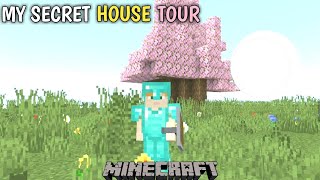 MY SECRET HOUSE TOUR l MINECRAFT GAMEPLAY l SAVAGE GAMING [upl. by Annaierb372]