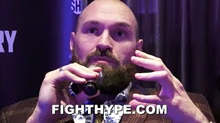 TYSON FURY quotVERY BRUTALLY HONESTquot ABOUT WILDERS POWER REVEALS HE SPOKE TO ARREOLA ABOUT HIM [upl. by Rekyr328]