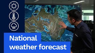 National Weather Forecast 5 Dec 2024 Hot and unsettled in the southeast clear and dry in the west [upl. by Marigold]