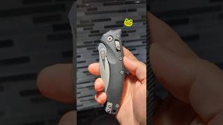 BIG BOI 🐸 MicrotechKnivesOfficial Amphibian is ridonkulous  Fluted aluminum apocalyptic knife [upl. by Arten817]