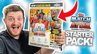 MATCH ATTAX 20242025 STARTER PACK OPENING Exclusive Cards [upl. by Anawat583]