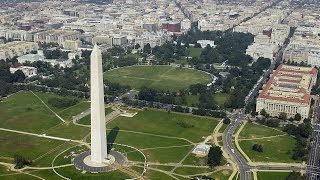 Washington DC Beautiful Aerial View amp Landing [upl. by Suzanna]