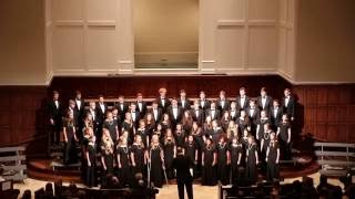 Lipscomb Academy Concert Chorus performs Alleluia by Fredrik Sixten [upl. by Enomrej870]