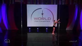 2023 World Pole Championship  Bruna Vicente 1st Children A [upl. by Shepard347]