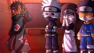 Minato Team React To Obito  Gacha React [upl. by Ecnarepmet]