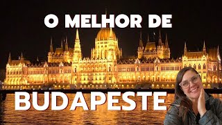 O que fazer em BUDAPESTE e onde comer comida húngara com bom preço [upl. by Ellerihs307]