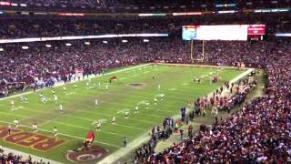 Hail To The Redskins  83000 Redskin Faithful Choir [upl. by Vocaay]