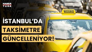 İstanbul’da taksi indi bindi ne kadar oldu taksimetre kaç liradan açılıyor [upl. by Joerg]