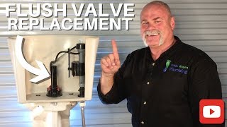 How To Replace A Toilet Flush Valve  DIY Plumbing [upl. by Gardener]