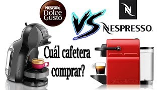 Nespresso VS Dolce Gusto  Que cafetera comprar [upl. by Nilyram]