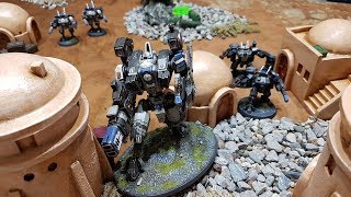 Tau vs Tyranids 1750 point Warhammer 40k batrep [upl. by Adnorrahs]