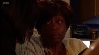 Eastenders Denise tells yolande that she is not to blame for pastor Clayton actions scene [upl. by Ilac628]