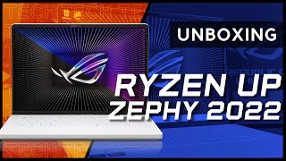 ASUS ROG Zephyrus G14 2022 Unboxing amp Impression  Portable and Powerful [upl. by Utir935]