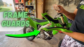 How To Install Acerbis Frame Guards [upl. by Auberta]