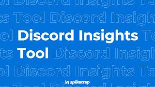 Discord Insights – Server amp Channel Analytics [upl. by Smiley]