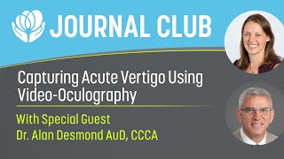 Journal Club Capturing Acute Vertigo Using VideoOculography [upl. by Almire]