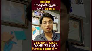 CSIR NET Result 2024  Rank 73  CSIR NET Toppers 2024 shortsvideo shorts csirresult [upl. by Elrae]