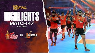 Match Highlights Telugu Titans vs U Mumba  December 30  PKL Season 10 [upl. by Barrada]