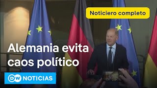 🔴 DW Noticias del 12 de noviembre Elecciones anticipadas en Alemania el 23 de febrero [upl. by Enileda]