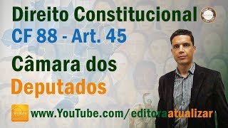 CRFB88  Art 45  Câmara dos Deputados [upl. by Hazlett]