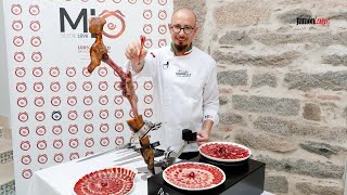 Come tagliare un jamón modo professionale Vídeo 16 Quali sono le ossa di un jamón [upl. by Nami]