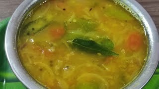 Sambar Recipe In Tamil  Milagai Killi Sambar Recipe  lunch box recipe [upl. by Illa]