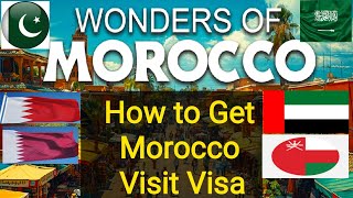 How To Get Morocco EVisa  How to Apply Morocco Tourist Visa  July 2024 [upl. by Nudd]