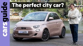 Best city EV Fiat 500e 2024 review Longterm test of new Mini Cooper Electric rival [upl. by Schlicher]