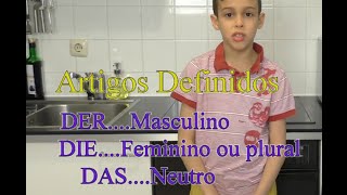 Aula de Alemão  Nível Básico  A2 Prof Robinho  O que temos na cozinha [upl. by Atnuahc237]