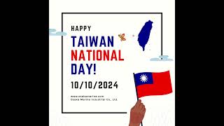 Happy Taiwan Double Ten Day 1010 Taiwan 台灣雙十國慶 Taiwan National 1010 Day  Osaka Marine 1010 [upl. by Cammie]