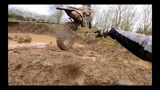 CHRISTMAS SPECIAL ASHBY MOTO PARK HARD ENDURO FAILS [upl. by Millian532]