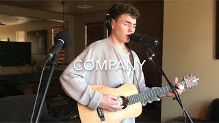 Company  Justin Bieber Acoustic Loop Pedal Cover [upl. by Oiliruam]