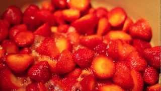 How to make Strawberry Jam  the easy way [upl. by Llekcir]