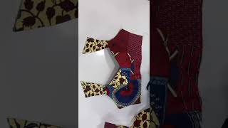 How to achieve Queen Anne neckline shortvideo shortafrica sewing [upl. by Charie]