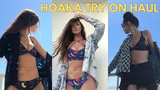 HOAKA SWIMWEAR HAUL [upl. by Jerol]