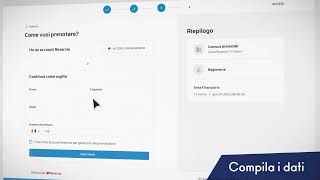 PRENOTA APPUNTAMENTO ONLINE PRESSO IL COMUNE DI MAIORI tutorial [upl. by Anide988]