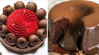 Amazing Chocolate Cake Decorating Idea  So Yummy Cake Decorating Compilation  Satisfying Cakes [upl. by Hough]