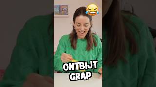 ONTBIJT PRANK UITHALEN 😂🤣 Lach Je Suf Met Het Stoute Broertjes Moppenboek😂🤣 [upl. by Melentha]