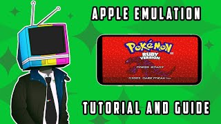 Setting up Emulation on an Apple iPhone AltStore Delta iOSDolphin guide [upl. by Cilo]