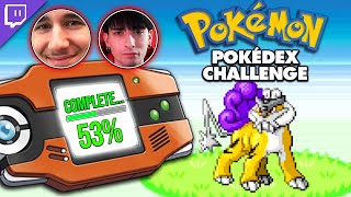 POKÉDEX CHALLENGE ft Haxo 10 GEN 3 [upl. by Rolo]